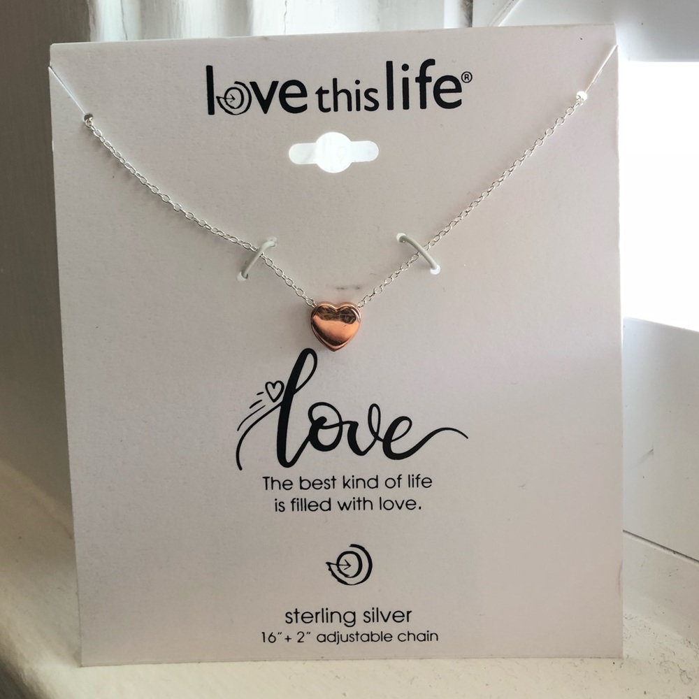 Sterling Silver Heart Necklace